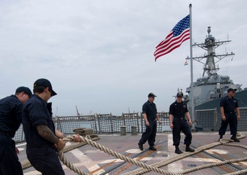 Departing Chennai, India