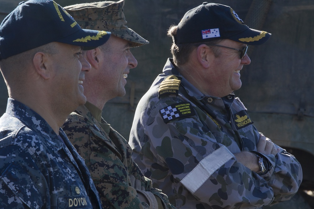 31st MEU Marines continue Talisman Saber 17 support