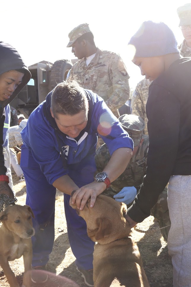 67 minutes: U.S., South African troops engage in community service on Nelson Mandela Day