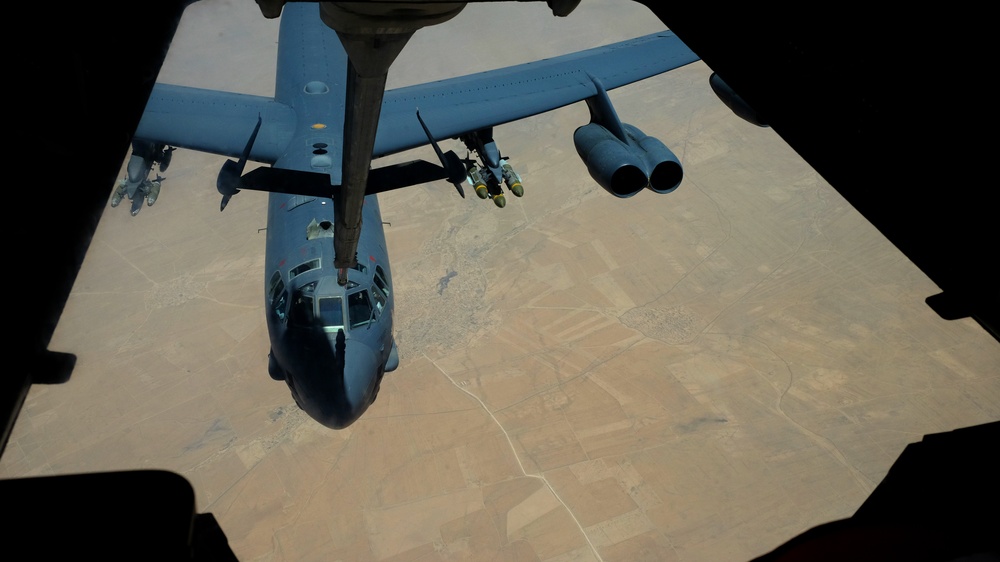 908 EARS refuels B-52s, F-15Es, A-10s
