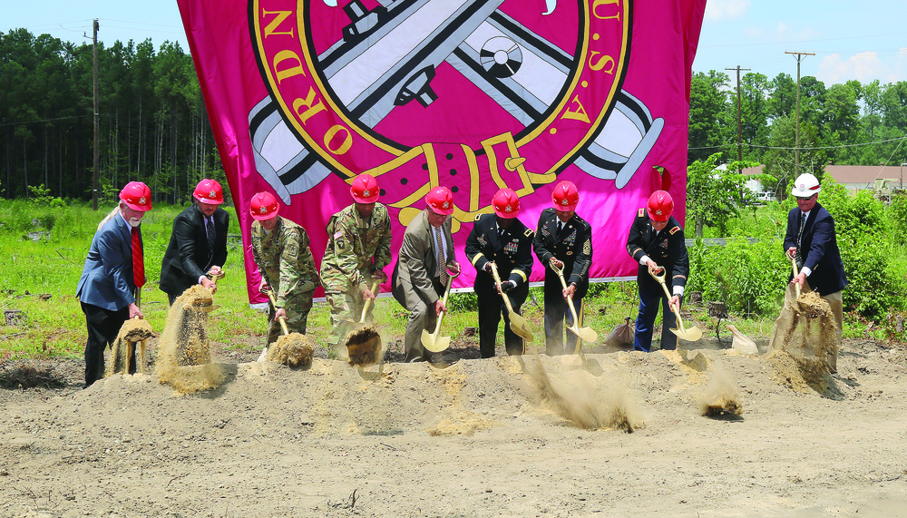 Army, post officials celebrate Ord. facility ground-breaking