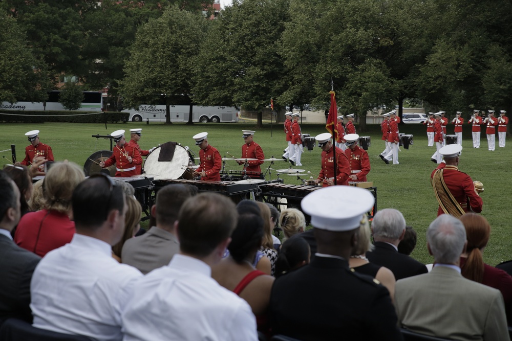 Marine Barracks Washington Sunset Parade July 18, 2017