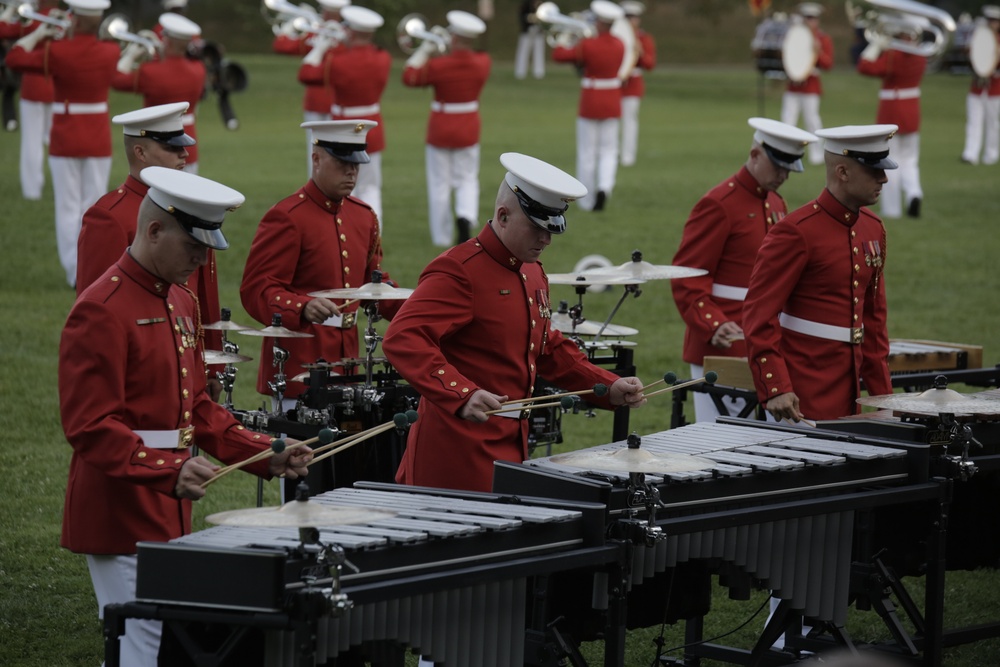 Marine Barracks Washington Sunset Parade July 18, 2017