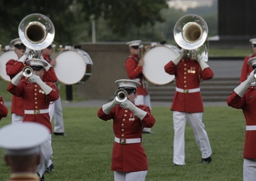 Marine Barracks Washington Sunset Parade July 18, 2017