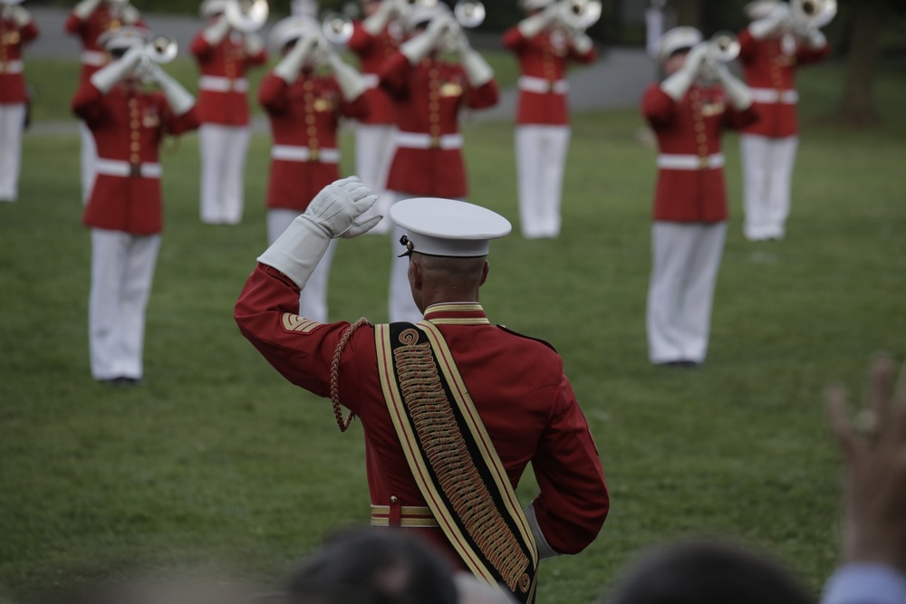 Marine Barracks Washington Sunset Parade July 18, 2017