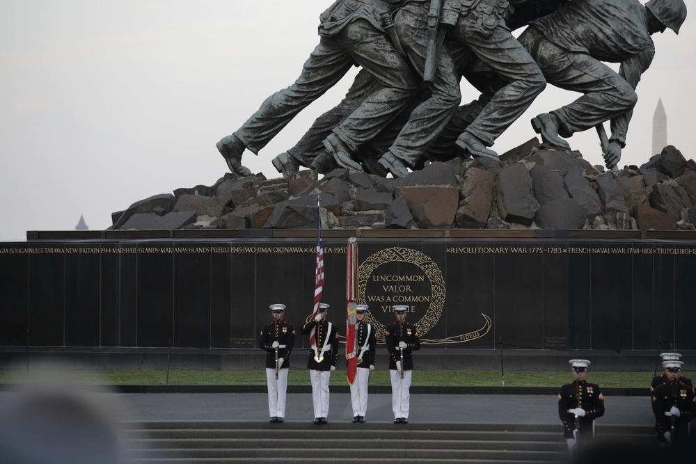 Marine Barracks Washington Sunset Parade July 18, 2017