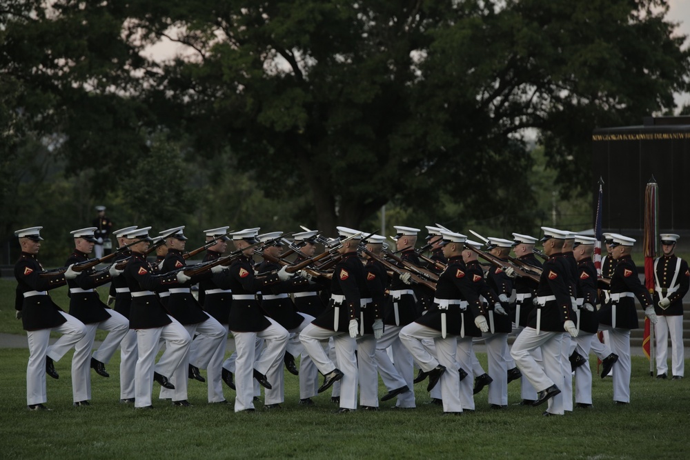 Marine Barracks Washington Sunset Parade July 18, 2017