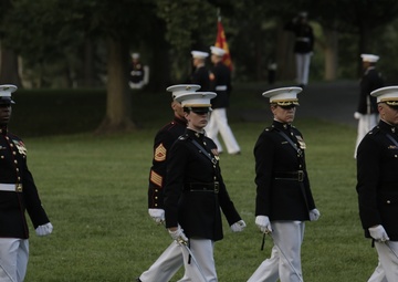 Marine Barracks Washington Sunset Parade July 18, 2017