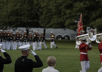 Marine Barracks Washington Sunset Parade July 18, 2017