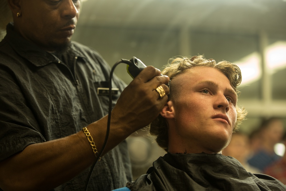 New recruits take first steps to earning title Marine on Parris Island