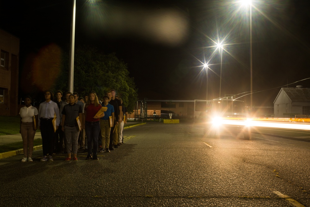 New recruits take first steps to earning title Marine on Parris Island