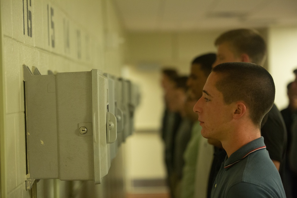 New recruits take first steps to earning title Marine on Parris Island