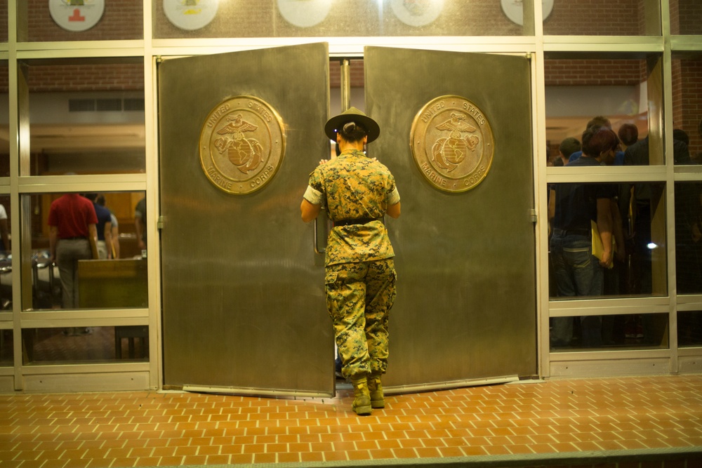New recruits take first steps to earning title Marine on Parris Island