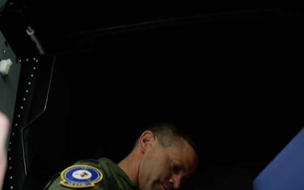 Denham makes rounds, learns the ropes of 14th FTW mission