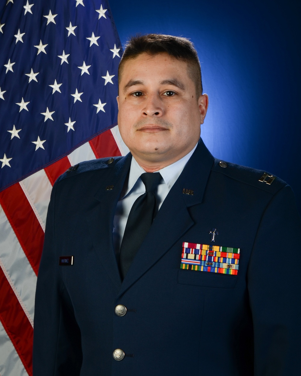 Official portrait of Captain Jose Martinez