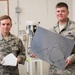 JSTARS aircraft structural maintenance specialists design innovative iPad holder for E-8C Joint STARS