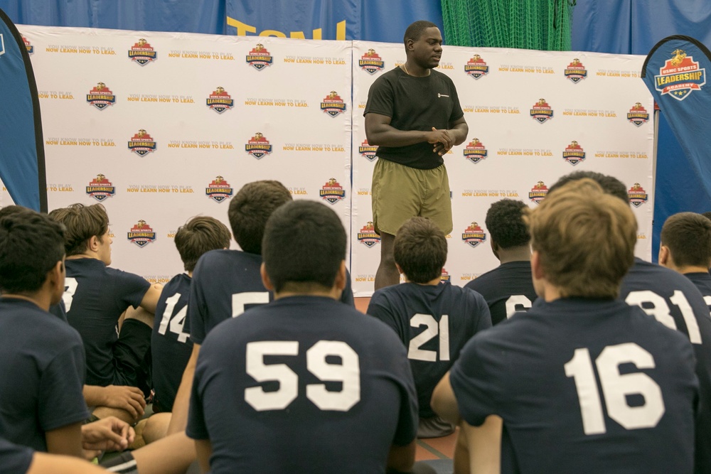Marine Corps Leadership Wrestling Clinic