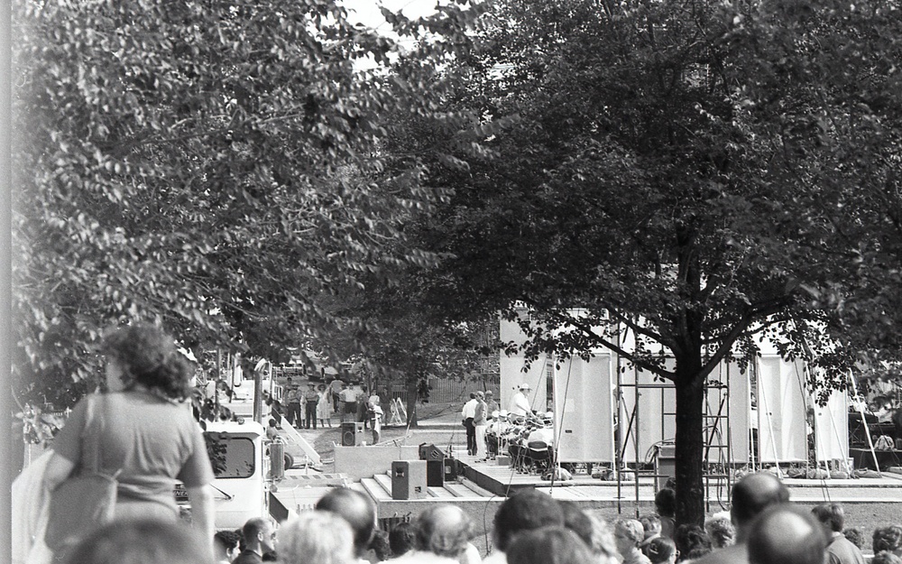 Live AID concert in Philadelphia 1990