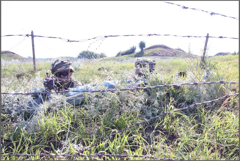 U.S. Army Paratroopers and Allies Establish Security