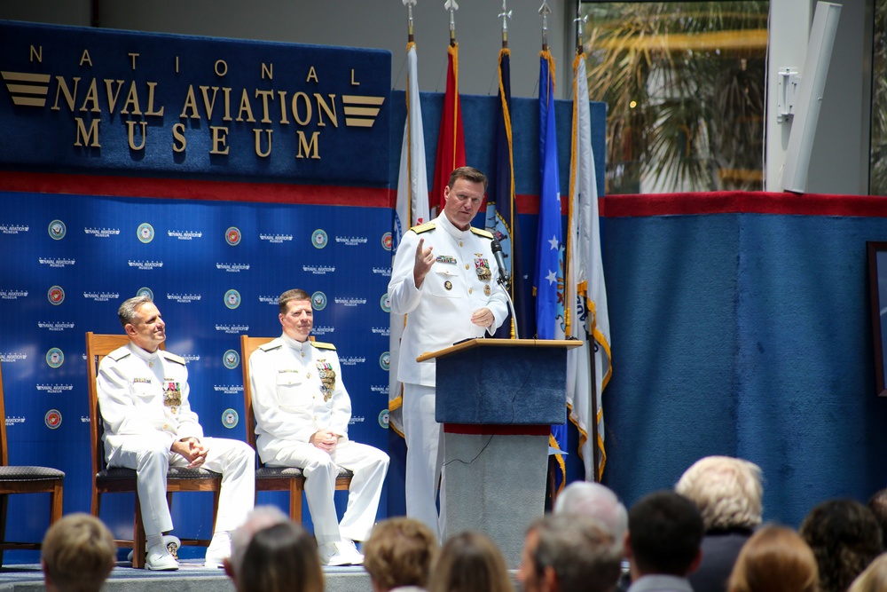 NETC Change of Command and Retirement
