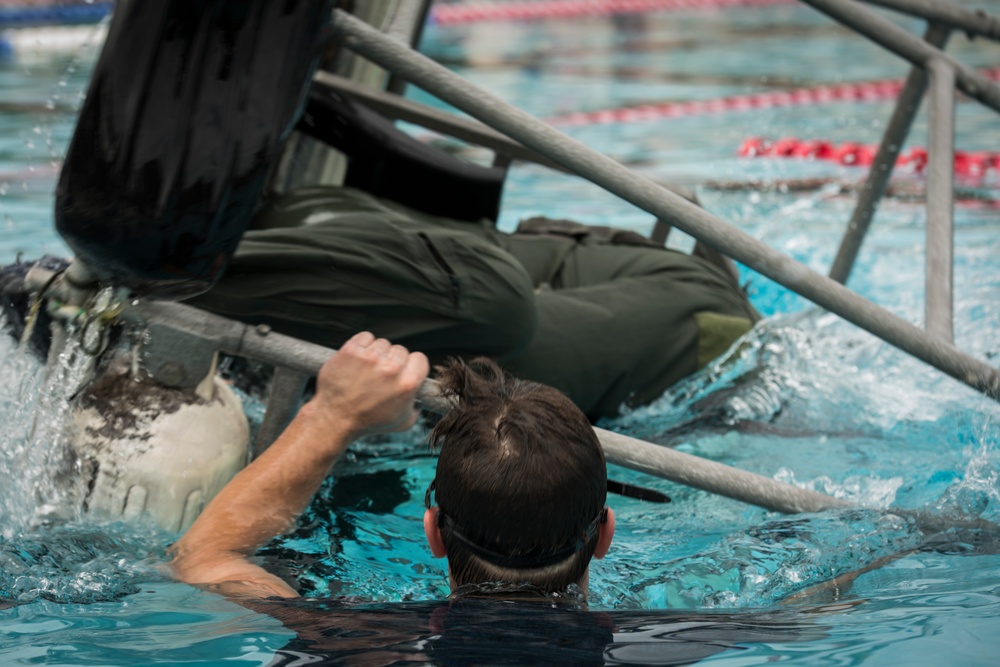 SERE submerges aircrew for proficiency