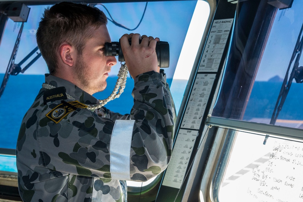 Royal Australian Navy Hosts a Crew Exchange Tour With USS Bonhomme Richard