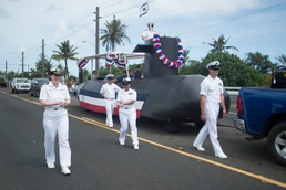 COMSUBRON 15 Sailors Participate in Guam's 73rd Liberation Day Parade