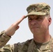 Maj. Gen. Martin says farewell to the Besmaya Range Complex