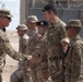 Maj. Gen. Martin says farewell to the Besmaya Range Complex