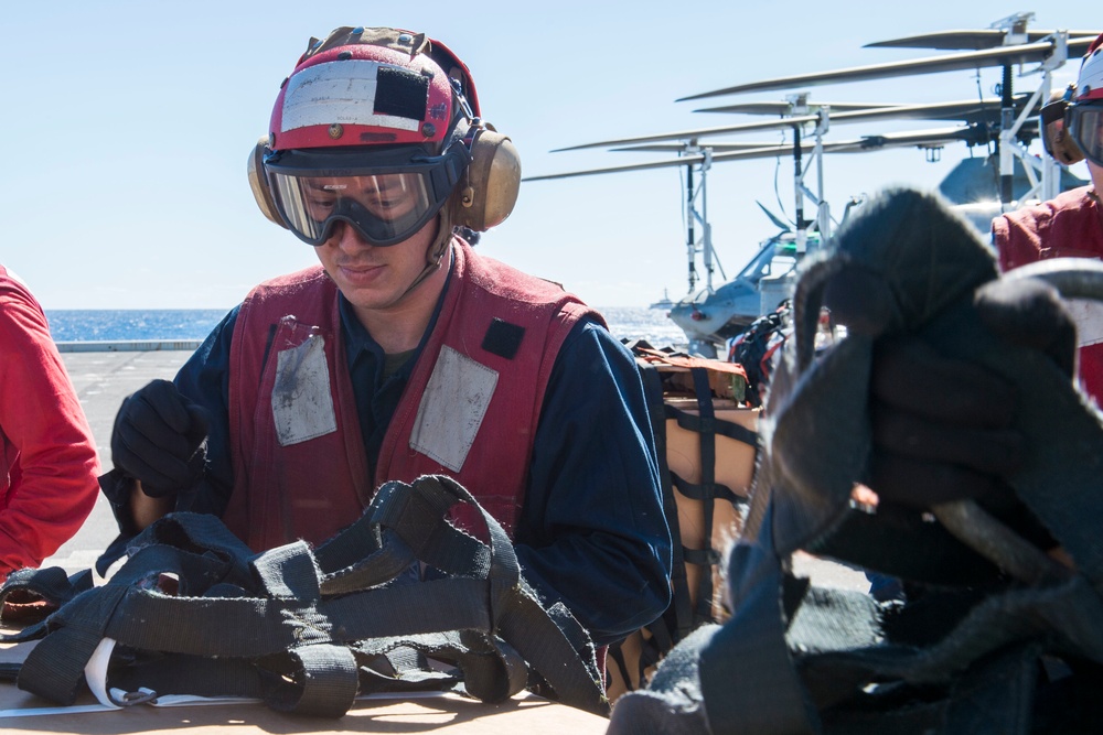 USS Green Bay conducts replenishment-at-sea