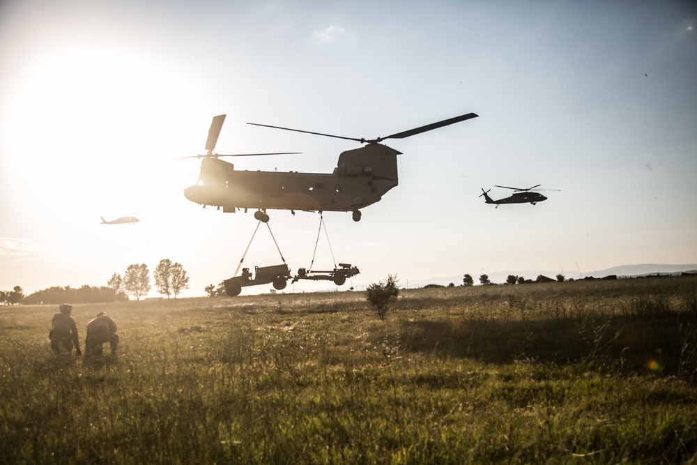 Sling Load Operation Saber Guardian 2017