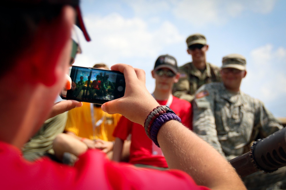 2017 National Jamboree: Military Exhibition