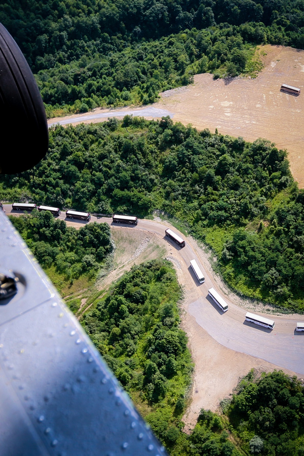 2017 Jamboree Overhead Photos from UH-60 Black Hawk Helicopter