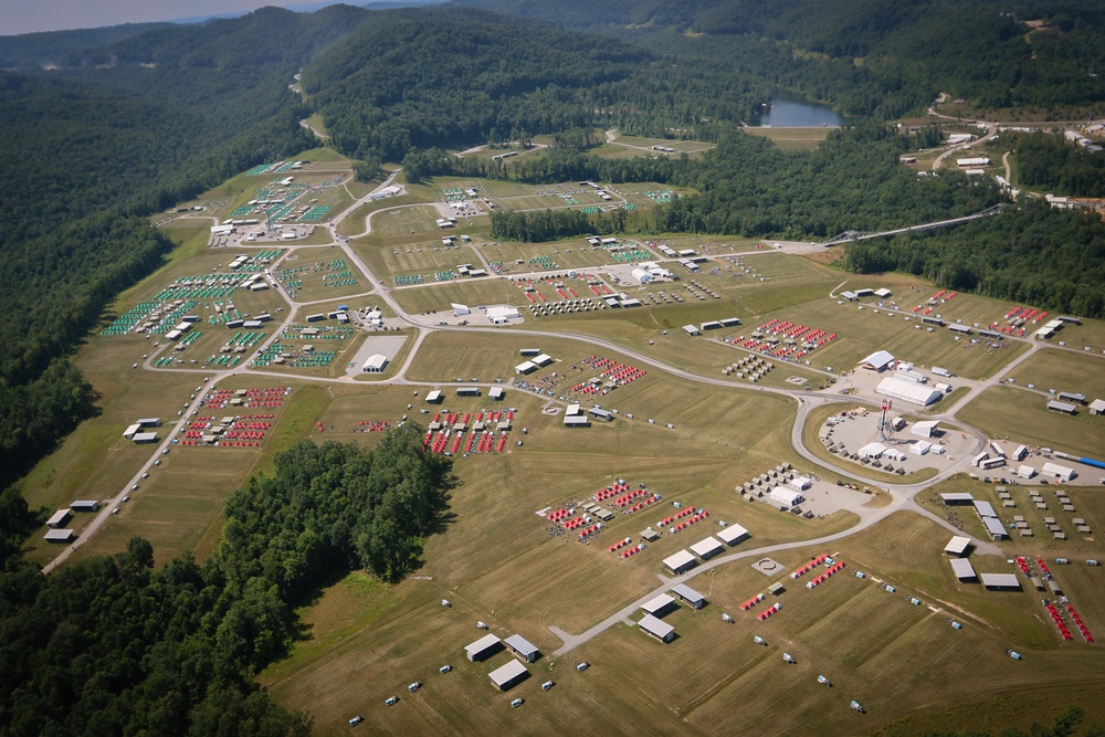 2017 Jamboree Overhead Photos from UH-60 Black Hawk Helicopter