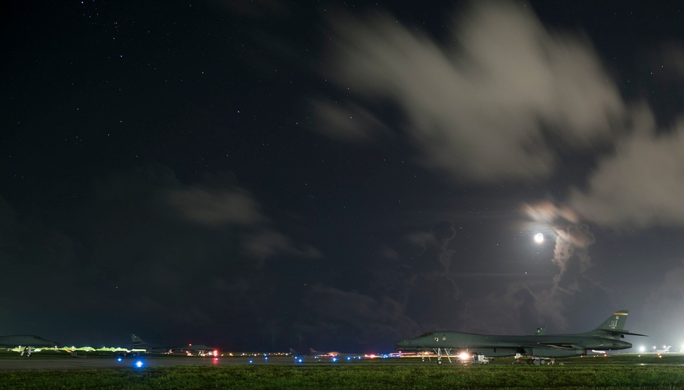 B-1B Lancers support U.S. Pacific Command’s Continuous Bomber Presence operations