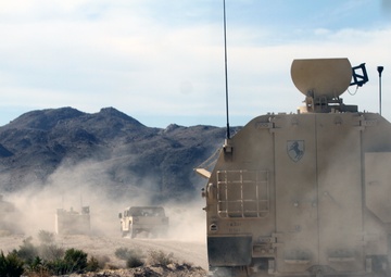 1st Battalion, 144th Field Artillery Regiment fires from Paladin