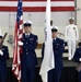Color Guard presents the colors at Coast Guard Change of Command Ceremony