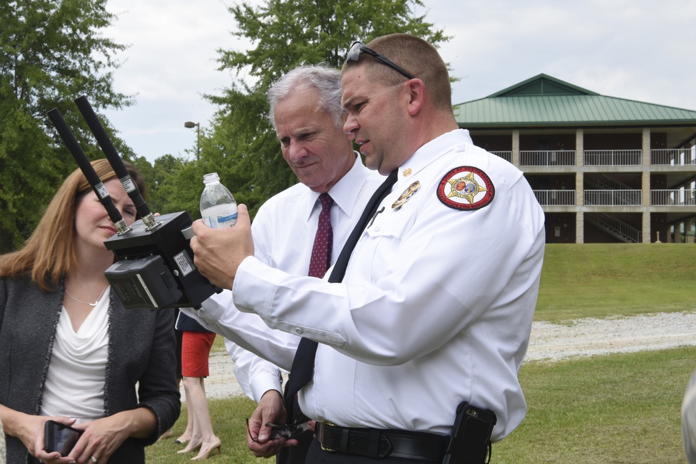 Gov. Henry McMaster visits with the SC-HART Team