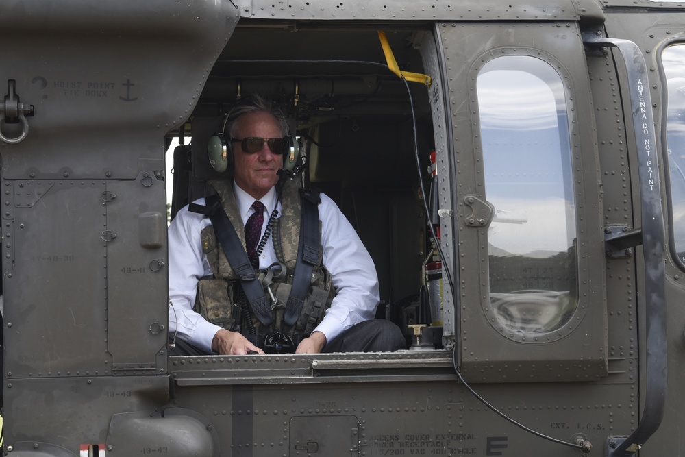 Gov. Henry McMaster visits with the SC-HART Team