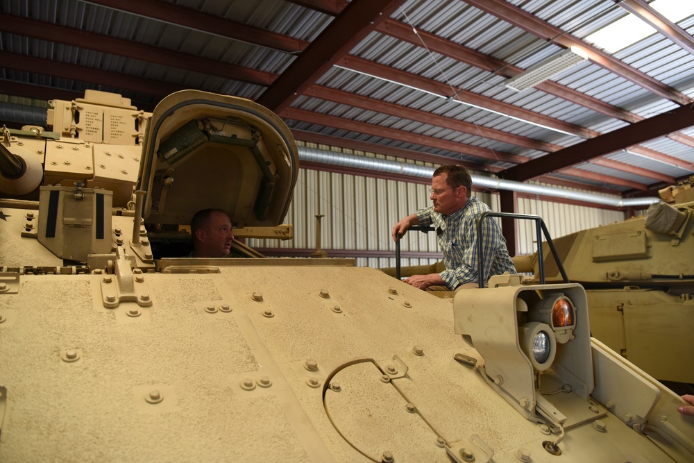 Lt Gov. Kevin Bryant visits McCrady Training Center