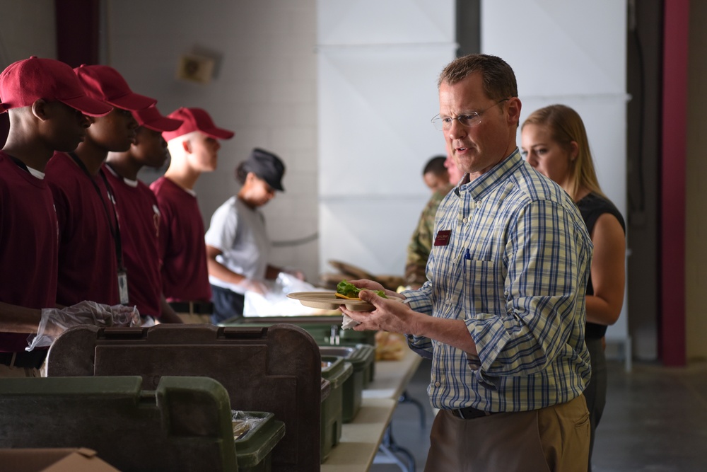 Lt Gov. Kevin Bryant visits McCrady Training Center