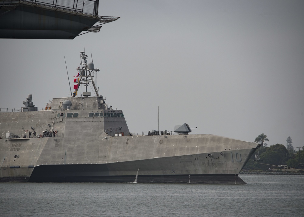 USS Gabrielle Giffords (LCS 10) Arrives at Broadway Pier to host public tours July 22-23