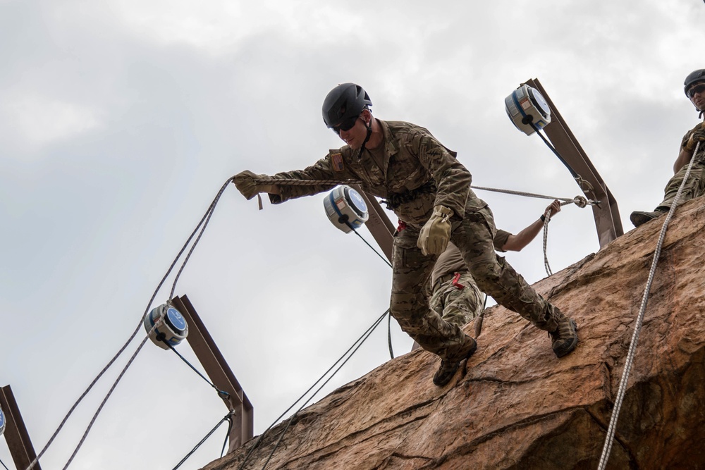 2017 National Jamboree Rappelling Demonstration
