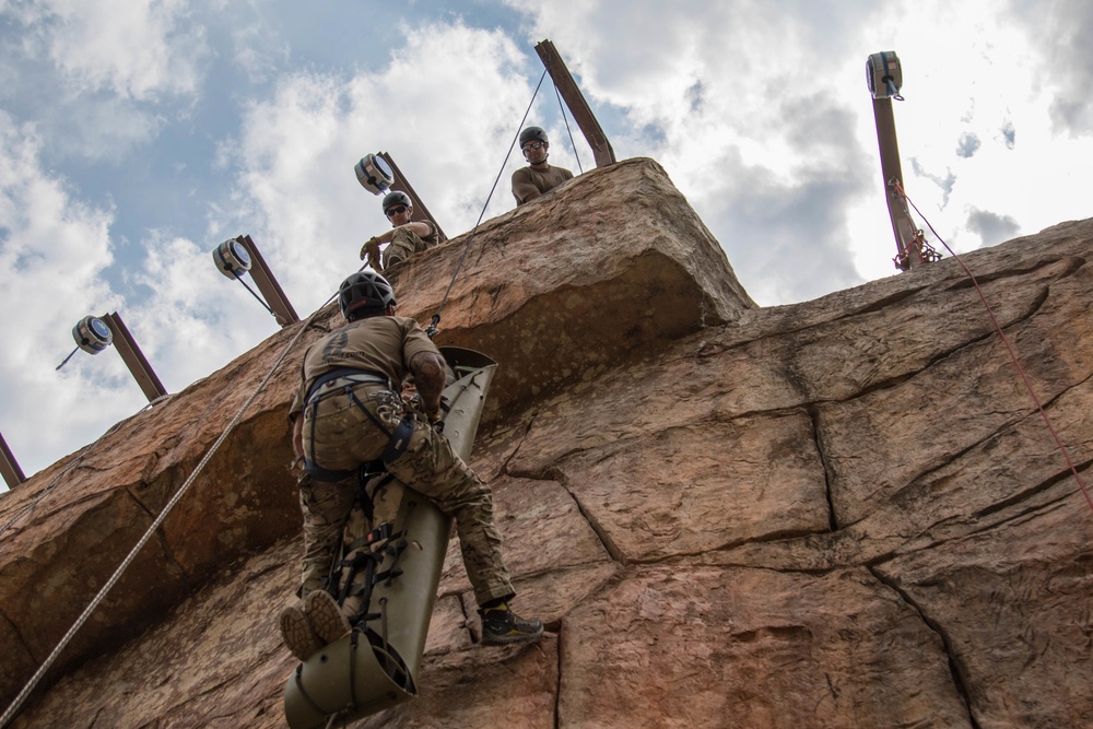 2017 National Jamboree Rappelling Demonstration