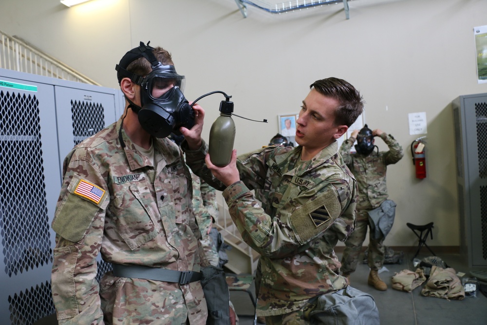 6-8 CAV trains on Army’s newest gas mask