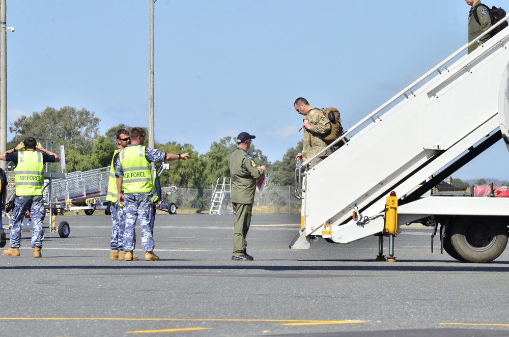 New Zealand Army Arrives