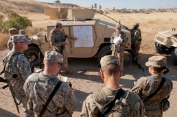 Movement control team trains as they fight
