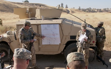 Movement control team trains as they fight
