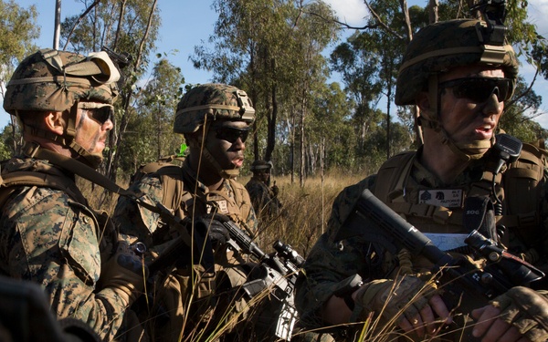BLT 3/5 conducts aerial assault during Exercise Talisman Saber 2017