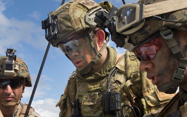 BLT 3/5 Marines take part in Exercise Talisman Saber 2017